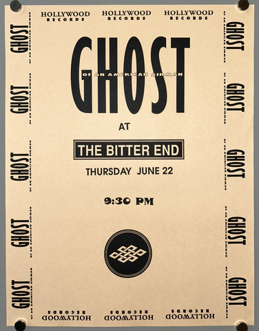 Link to  Ghost at The Bitter EndUSA, c. 1990s  Product