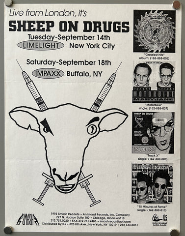 Link to  Live from London, it's Sheep on DrugsUSA, 1993  Product
