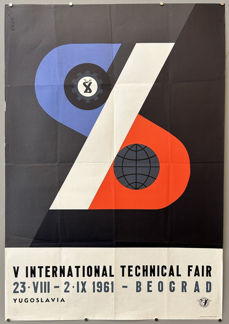 This fair took place in Belgrade (Beograd), Yugoslavia from August 23rd to September 2nd, 1961