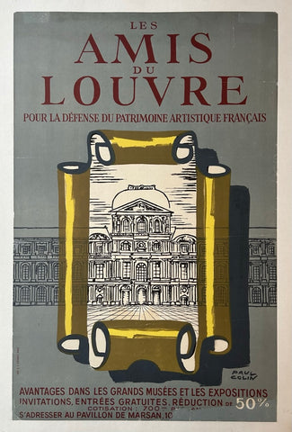 Link to  Les Amis du Louvre pour la défense du patrimoine artistique française ✓France, C. 1955  Product