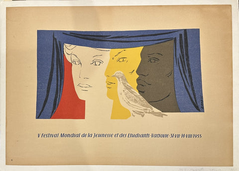 Link to V Festival Mondial de la Jeunesse et des EtudiantsPoland, 1955 Product