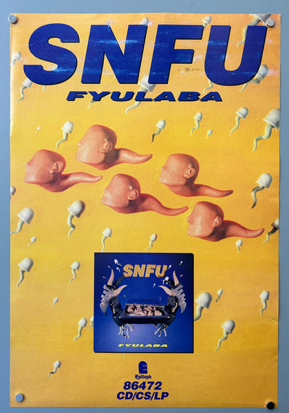 SNFU/Fyulaba LP punk メロコア FYULABA – Poster Museum