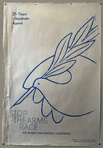 Link to  Stop The Arms RaceK. Sliwka 1974  Product