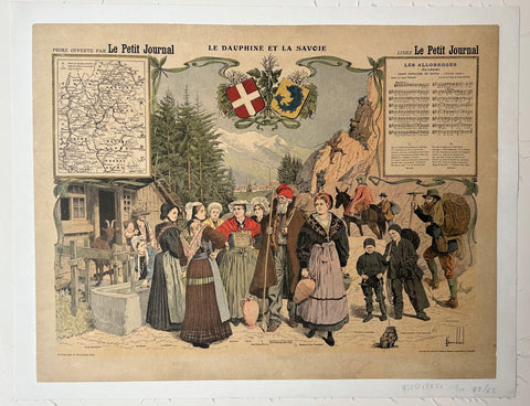Link to Le Petit Journal, le Dauphiné et la Savoie PosterFrance, c. 1895 Product