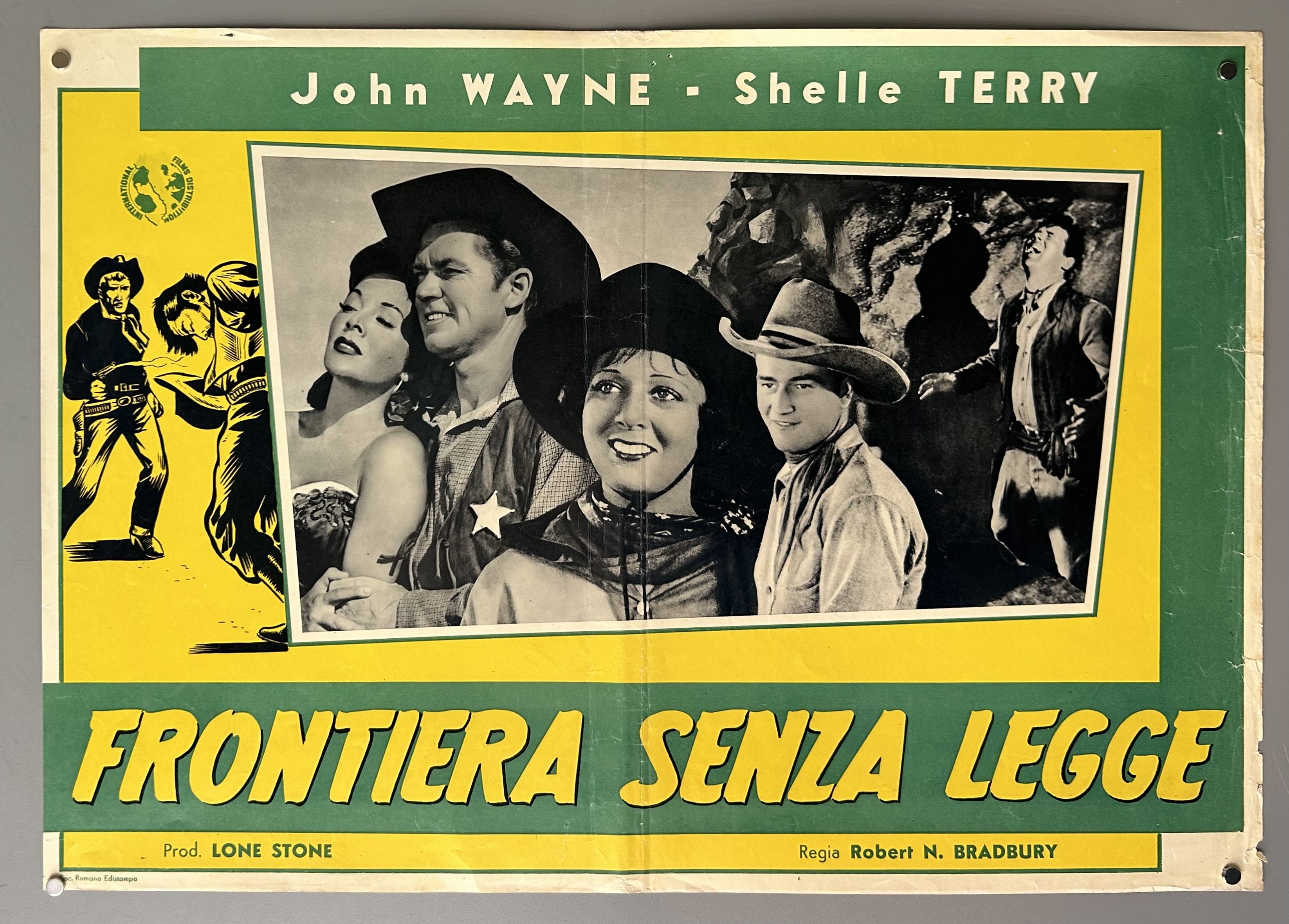 Frontiera Senza Legge Poster