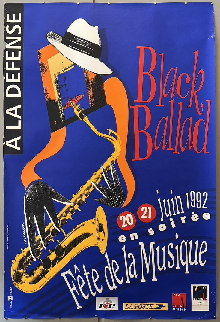 This translates to "Festival of Music," an annual music celebration that takes place in France and other countries on June 21st, the summer solstice.