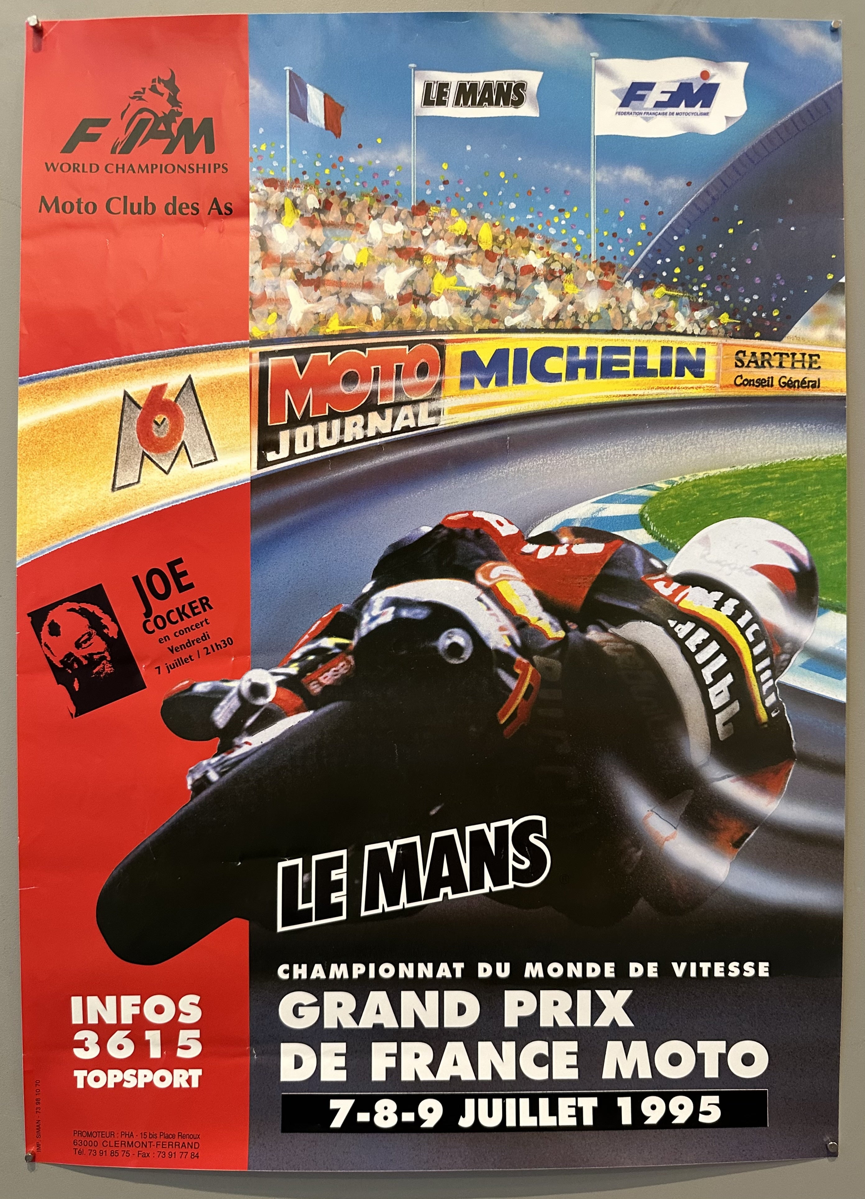 Le Mans Grand Prix de France Moto 1995