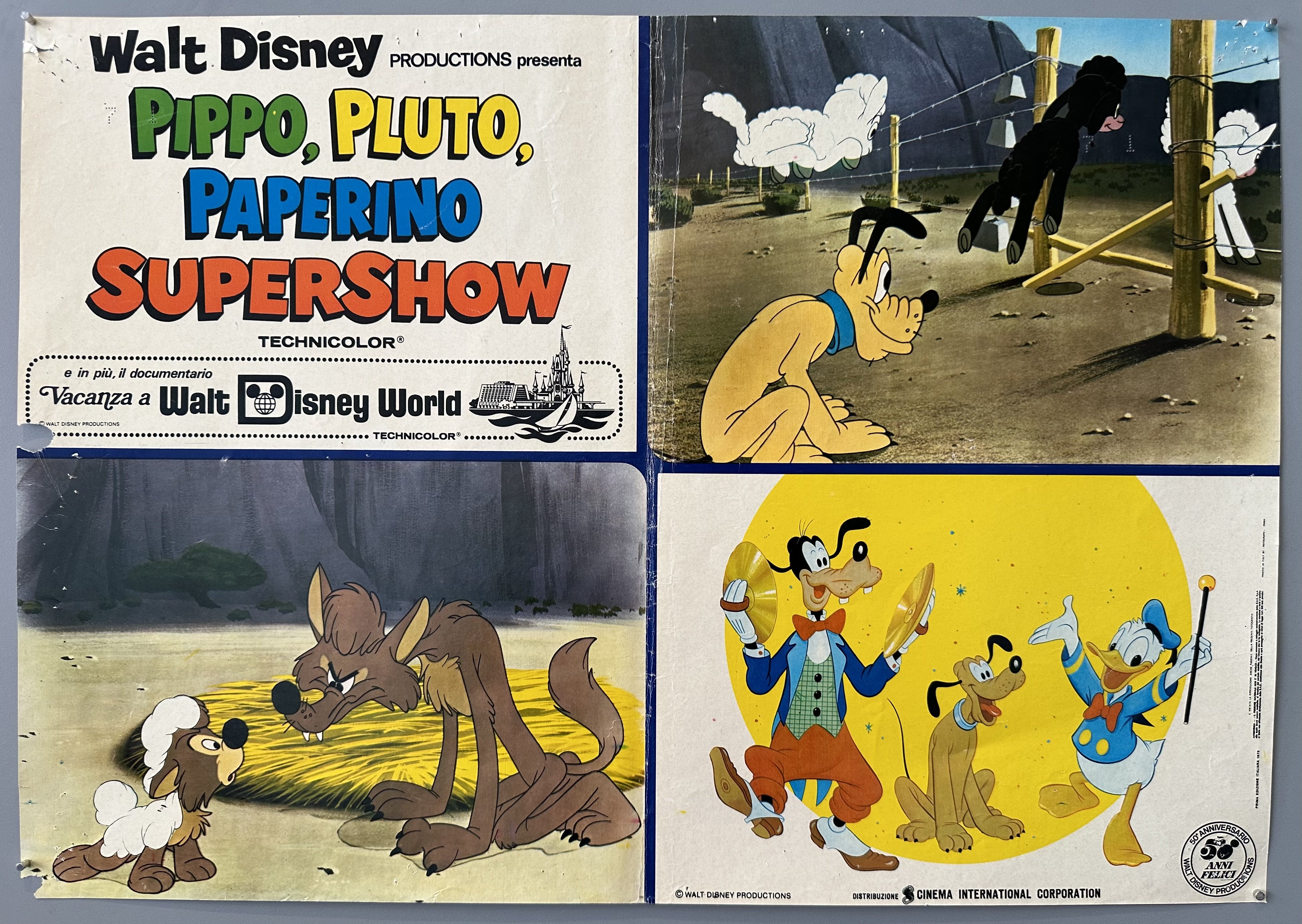 Pippo, Pluto, Paperino Supershow Poster 2