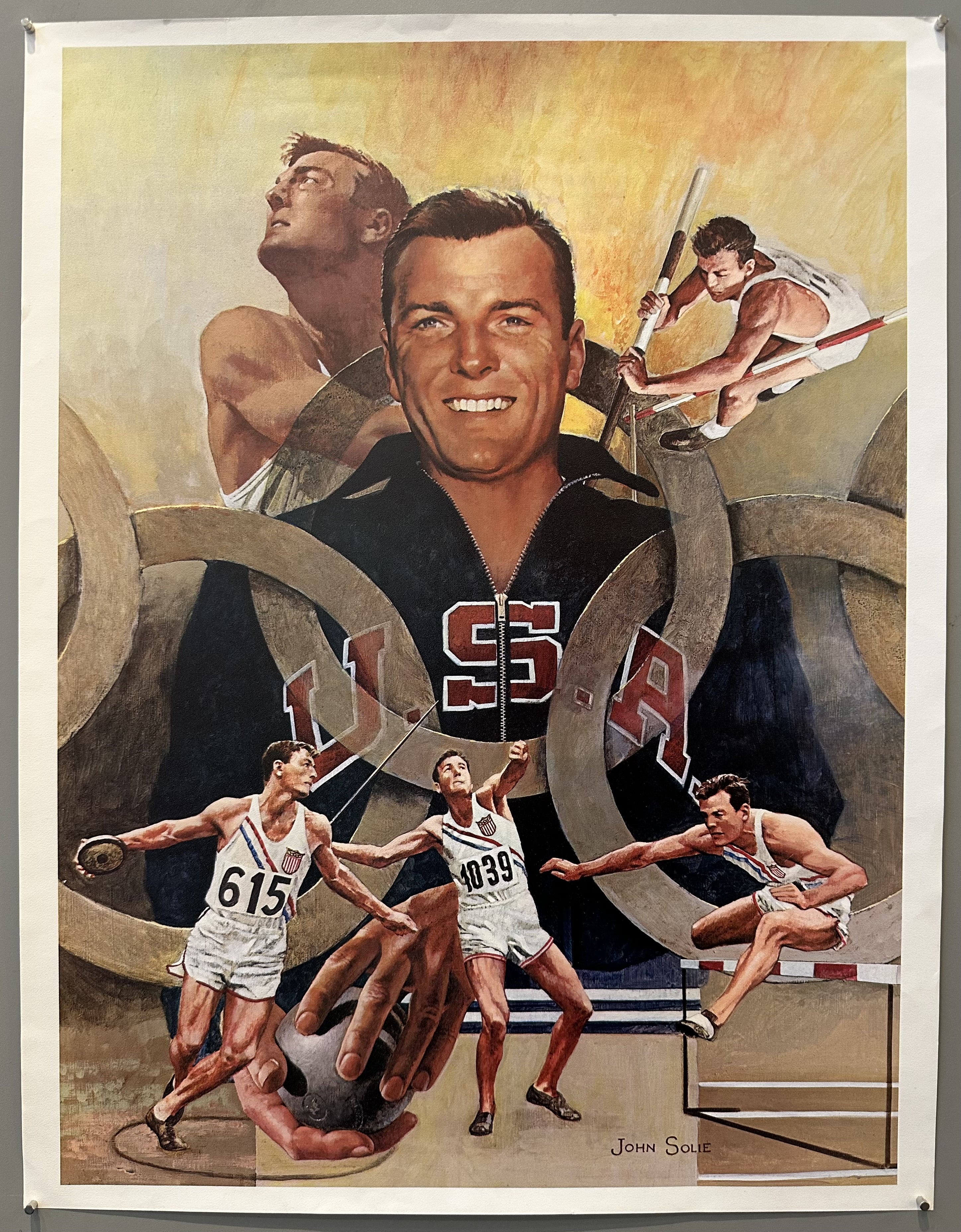 Poster for Olympics
