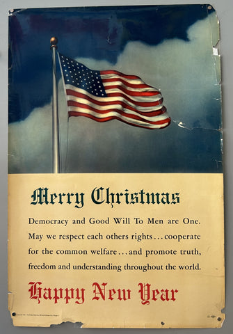 Link to Merry Christmas Happy New Year PosterUnited States, c. 1960s Product