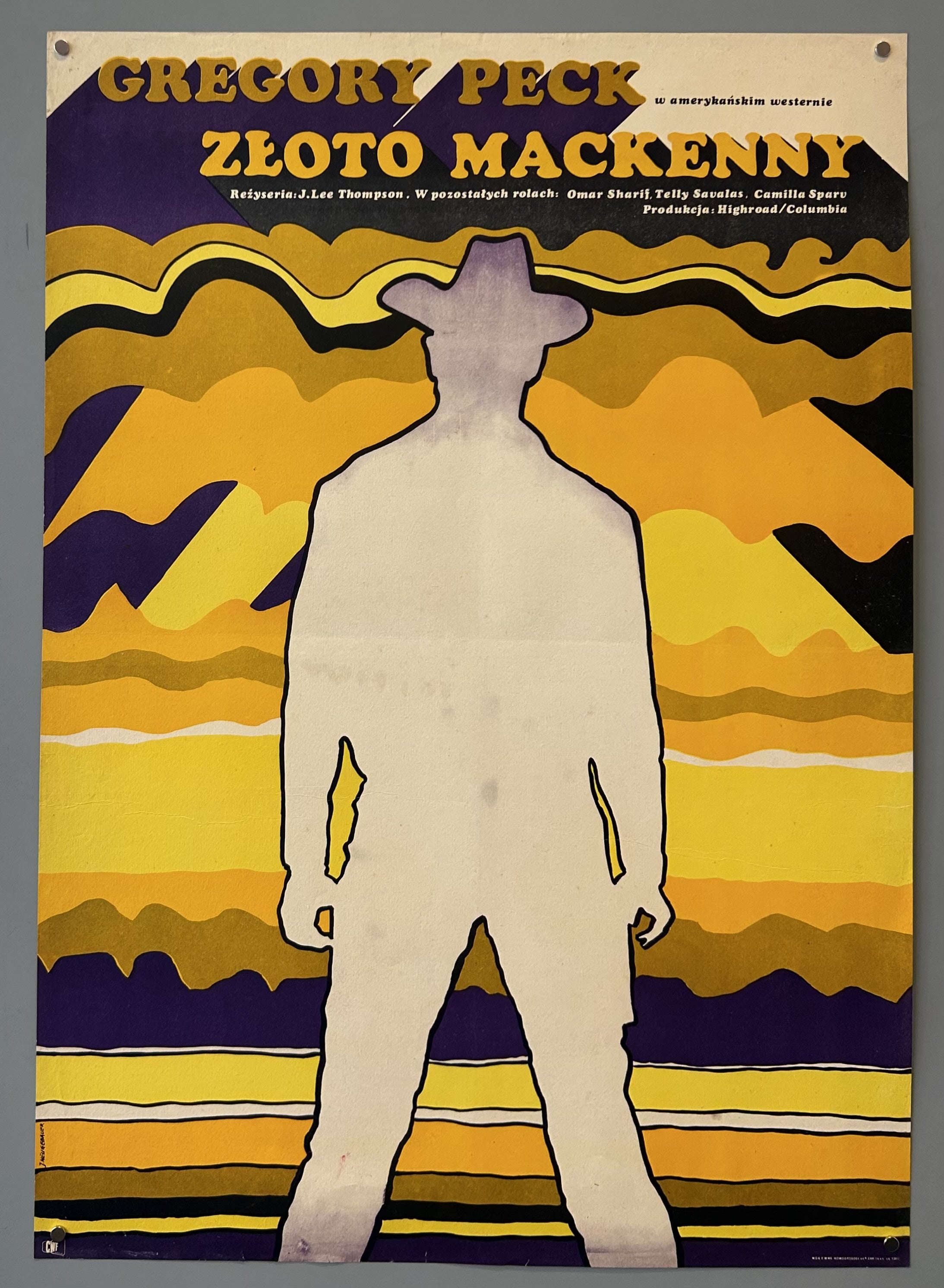 Złoto Mackenny Film Poster