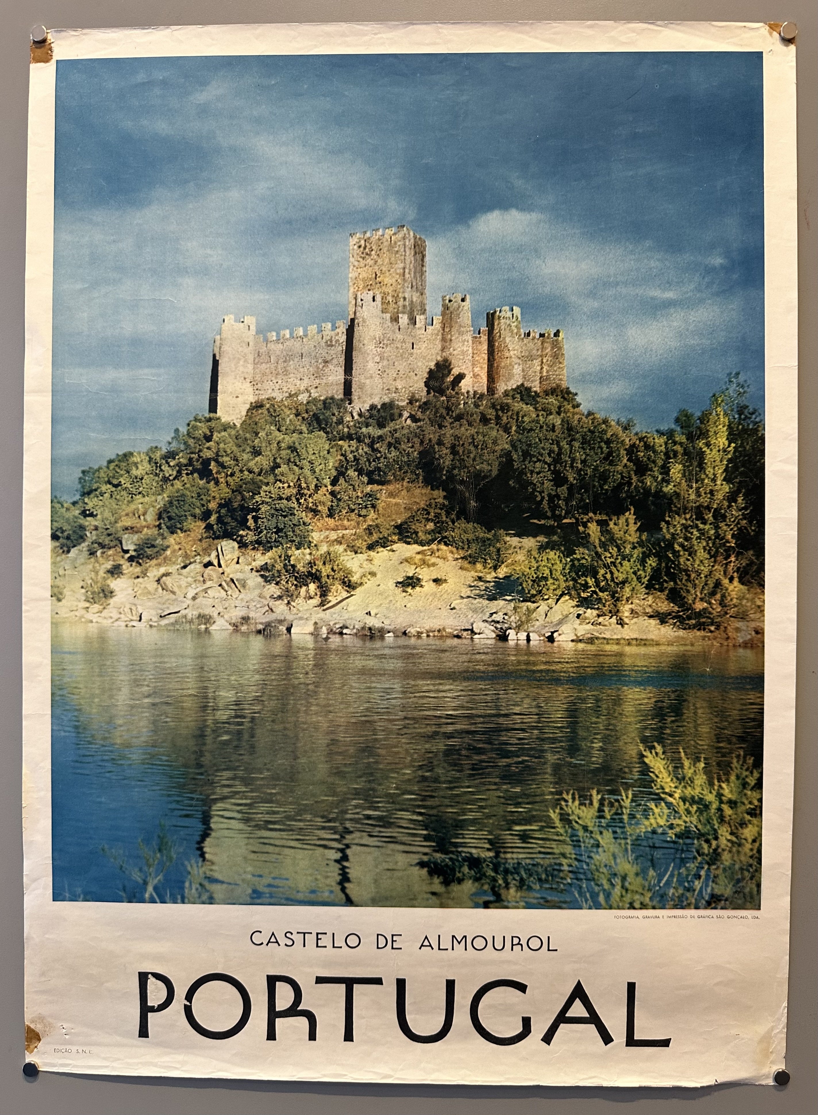 Castelo de Almourol Poster