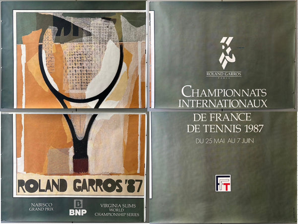L'Equipe Journal 26/05/1987; Supplément Roland-Garros L'Equipe Journal 26/05/1987; Supplément Roland-Garros