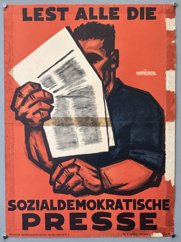 Link to Lest Alle Die Sozialdemokratische PresseNetherlands, c. 1926 Product