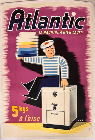 Link to  Atlantic La Machine A Bien Laver ✓France, C.1960  Product