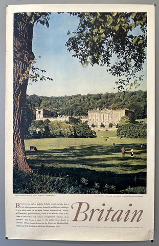 Link to Chatsworth House, Near Buxton, DerbyshireGreat Britain, 1960s Product