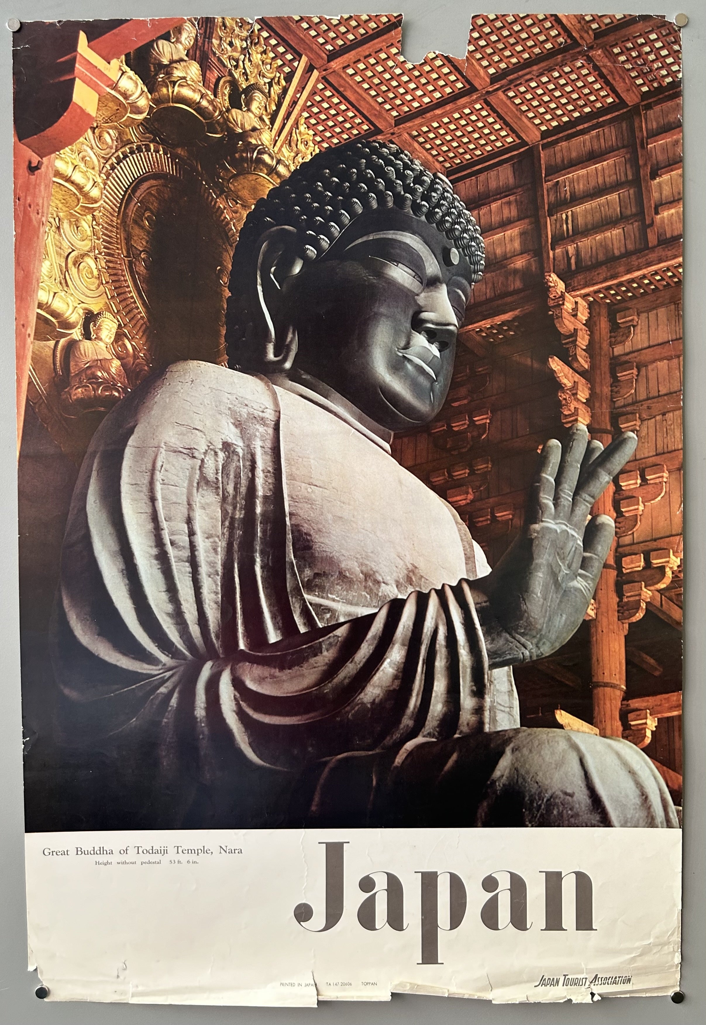 Japan, Great Buddha of Todaiji Temple Poster