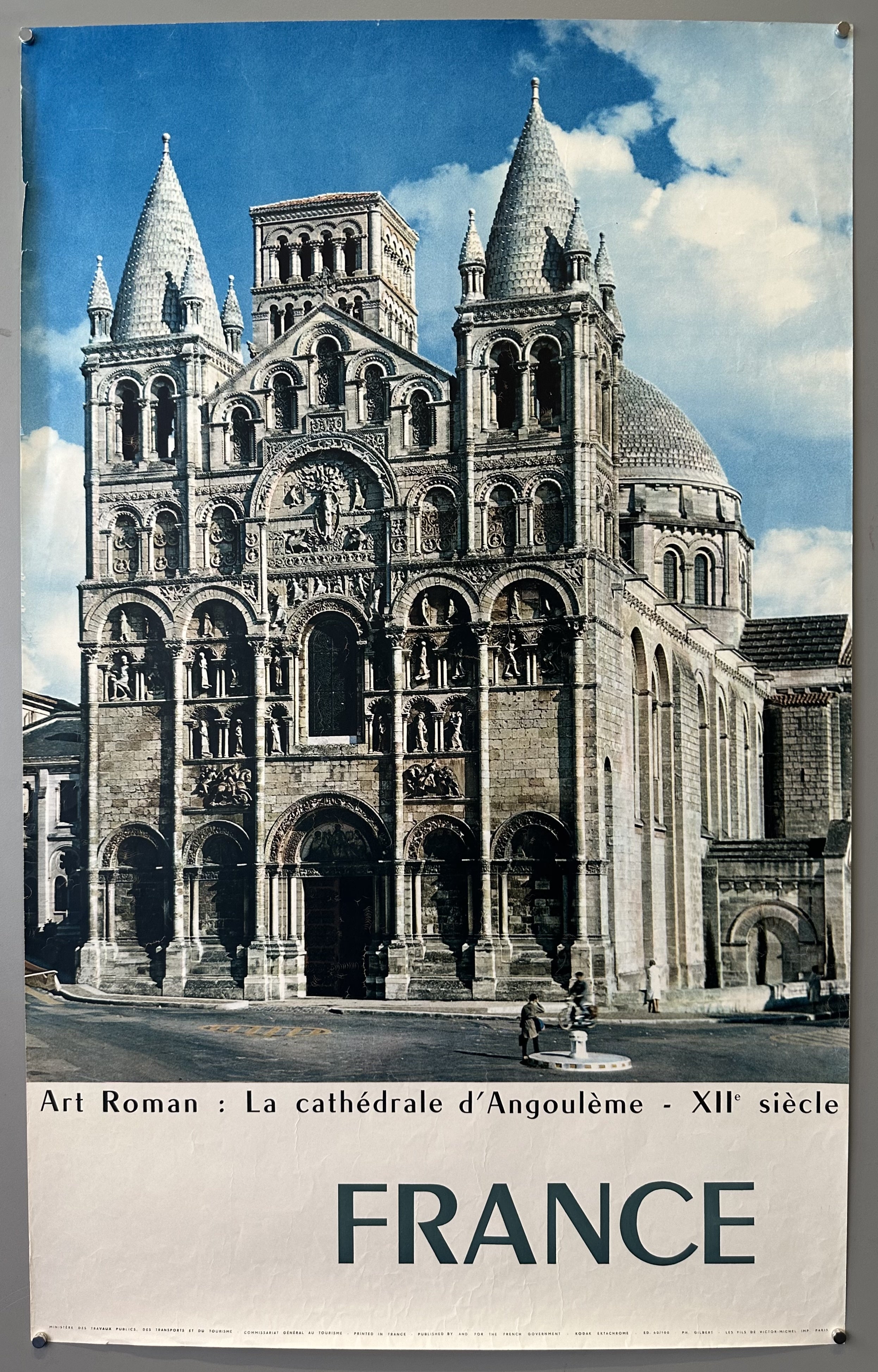 Art Roman : La cathédrale d'Angoulème - XII° siècl