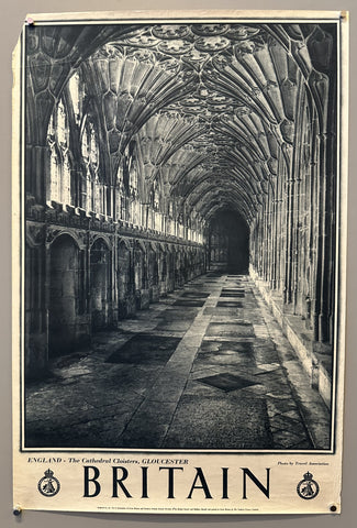 Link to Britain: The Cathedral Cloisters GloucesterGreat Britain, c. 1950s Product