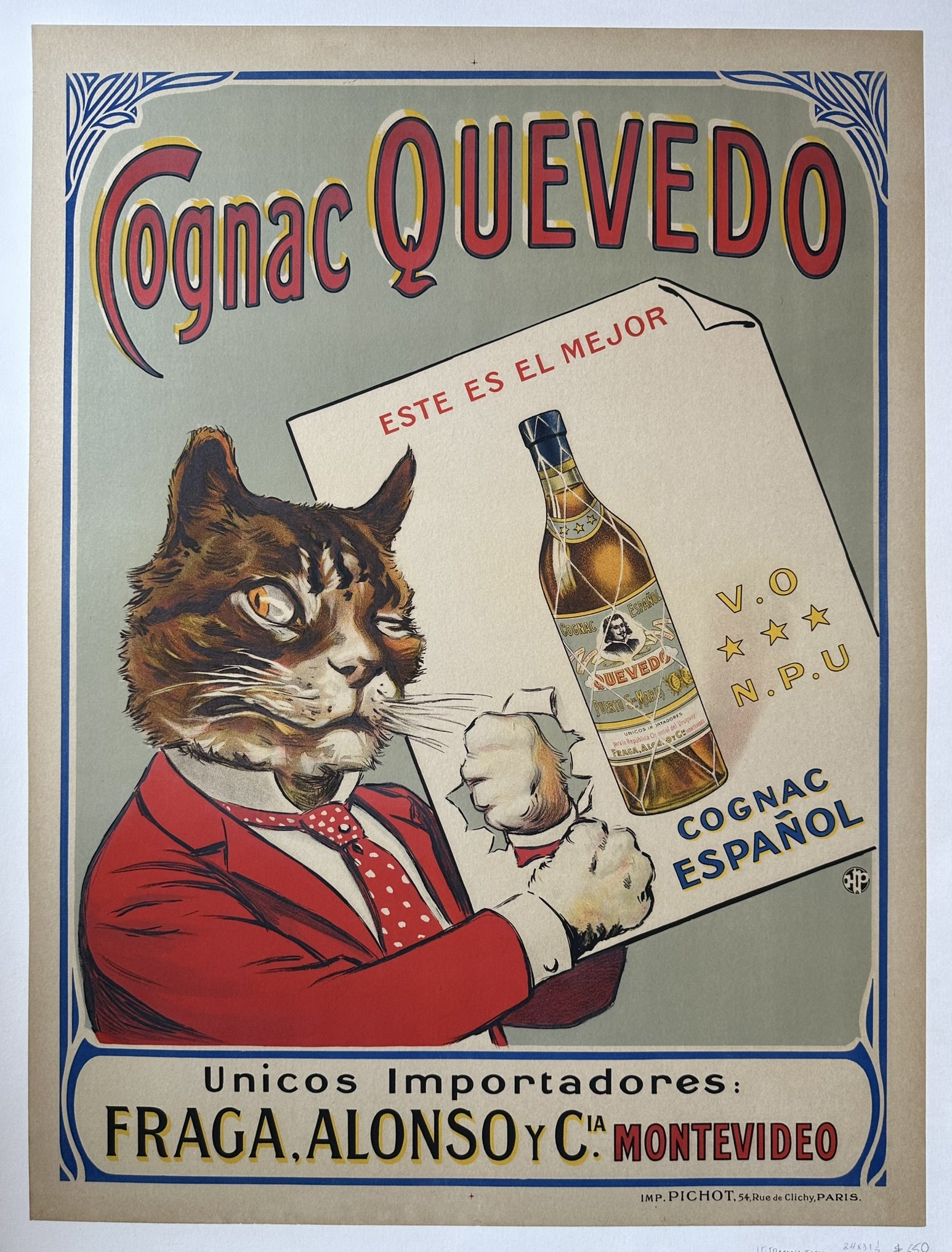 Cognac Quevedo Poster
