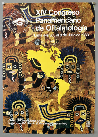 Link to XIV Congreso Panamericano de Oftalmología PosterPeru, 1983 Product