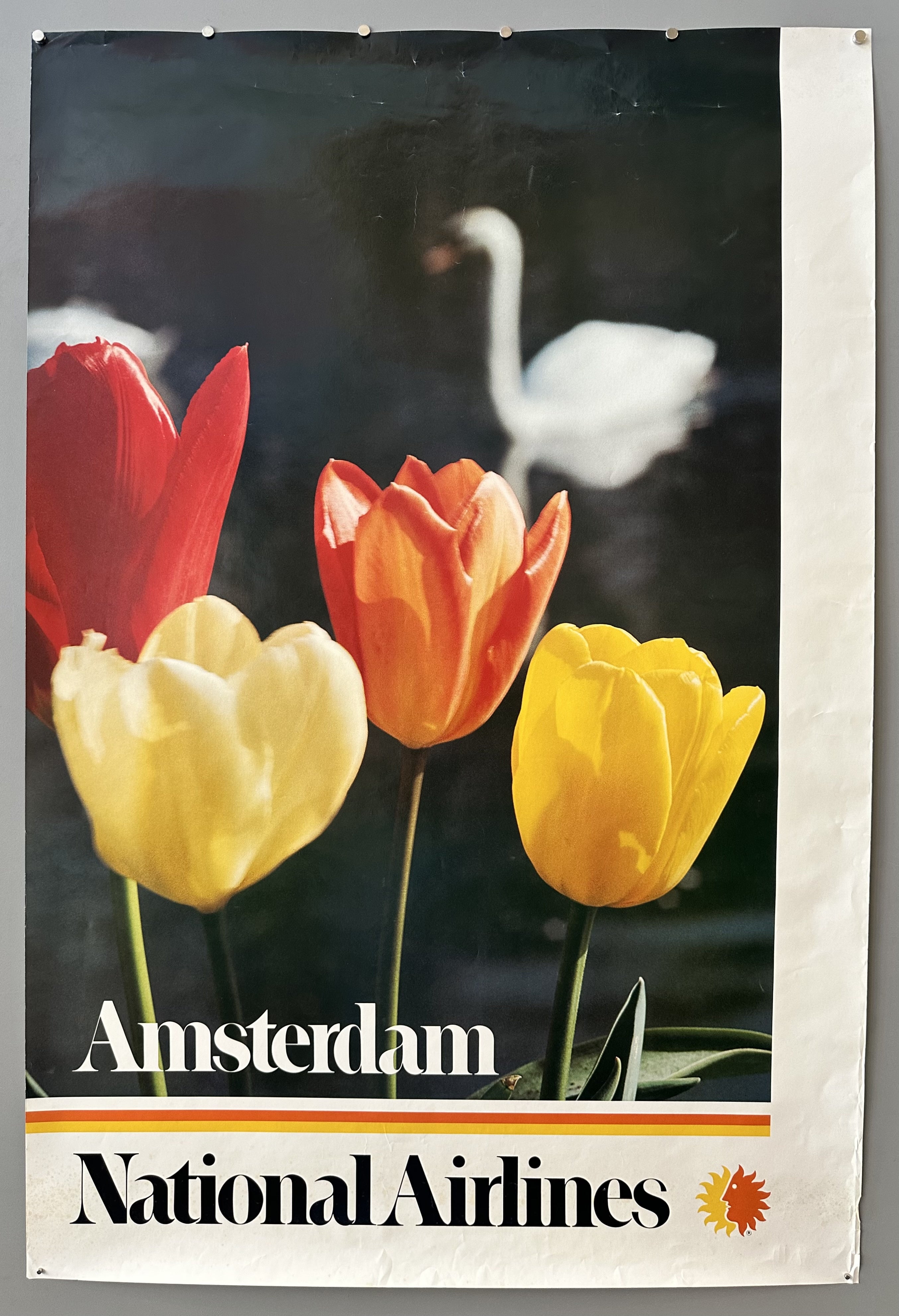 Amsterdam National Airlines Poster