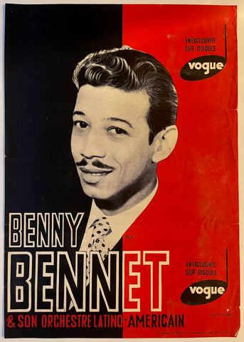 Link to  Benny Bennet & Son Orchestre PosterFrance, c. 1950s  Product