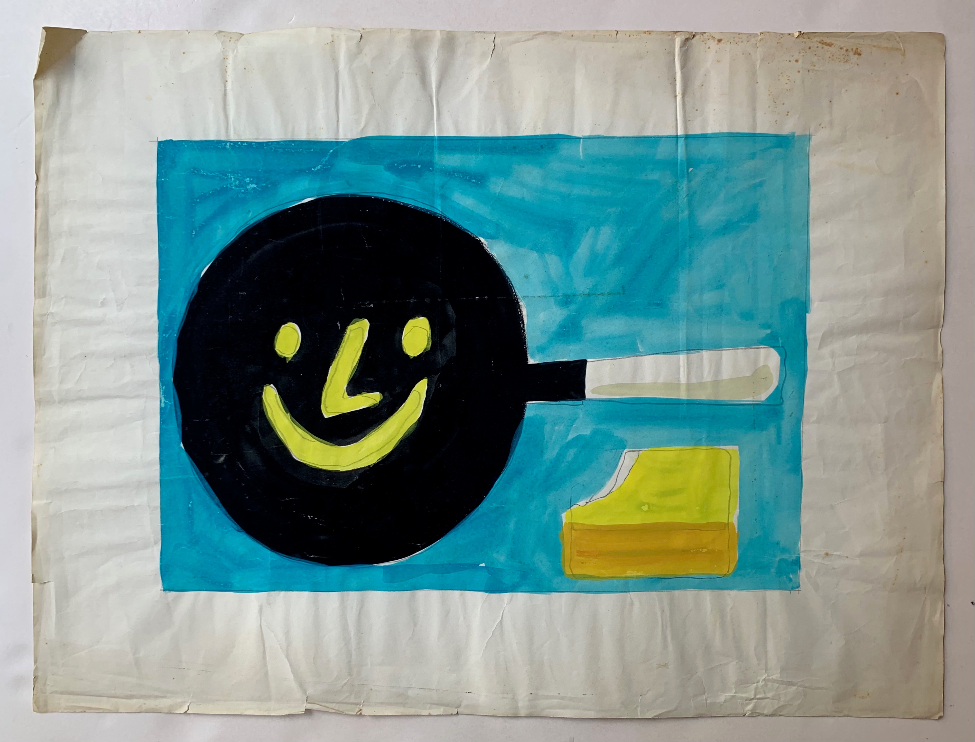 Smiley Pan Beurre Advertisement