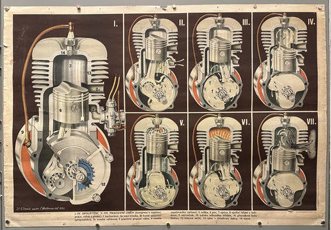 Link to Dr. Gustav Daněk 'Benzinový motor dvoudobý'Czech Republic, 1956 Product