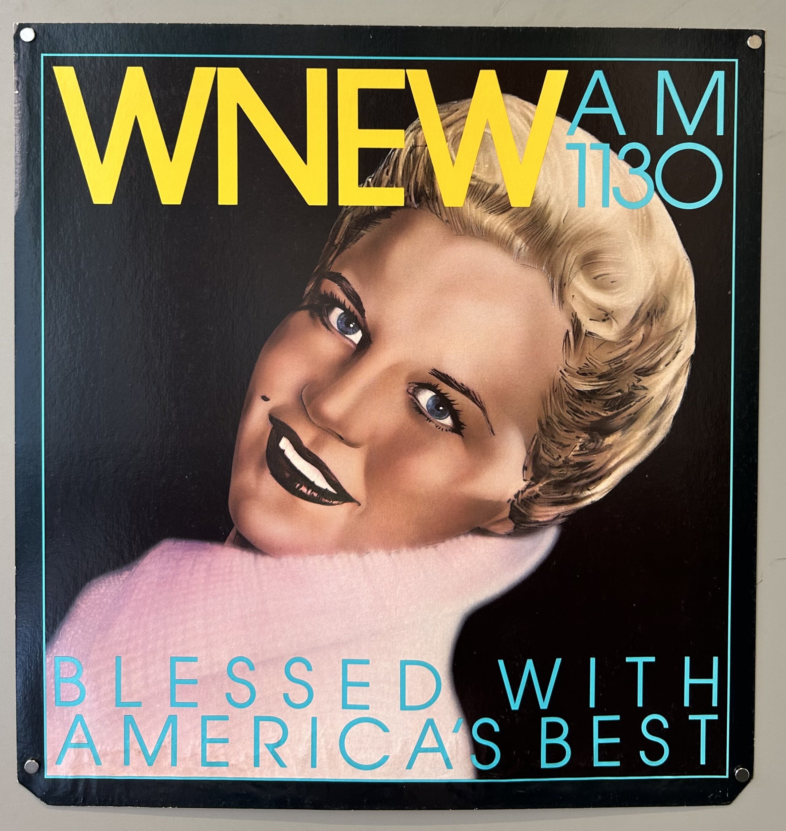 WNEW AM 1130 Poster #2