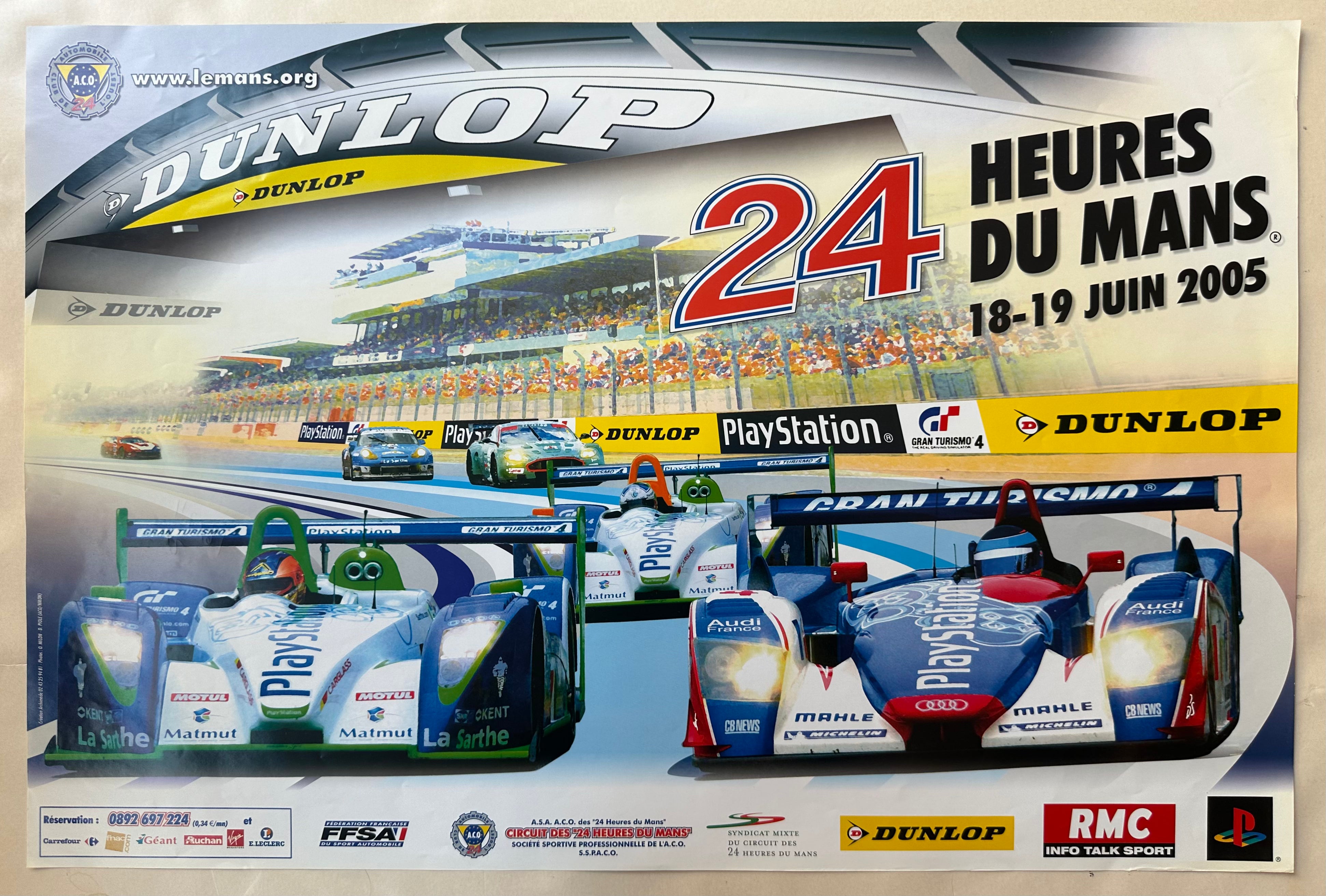 24 Heures Du Mans 2005 Poster