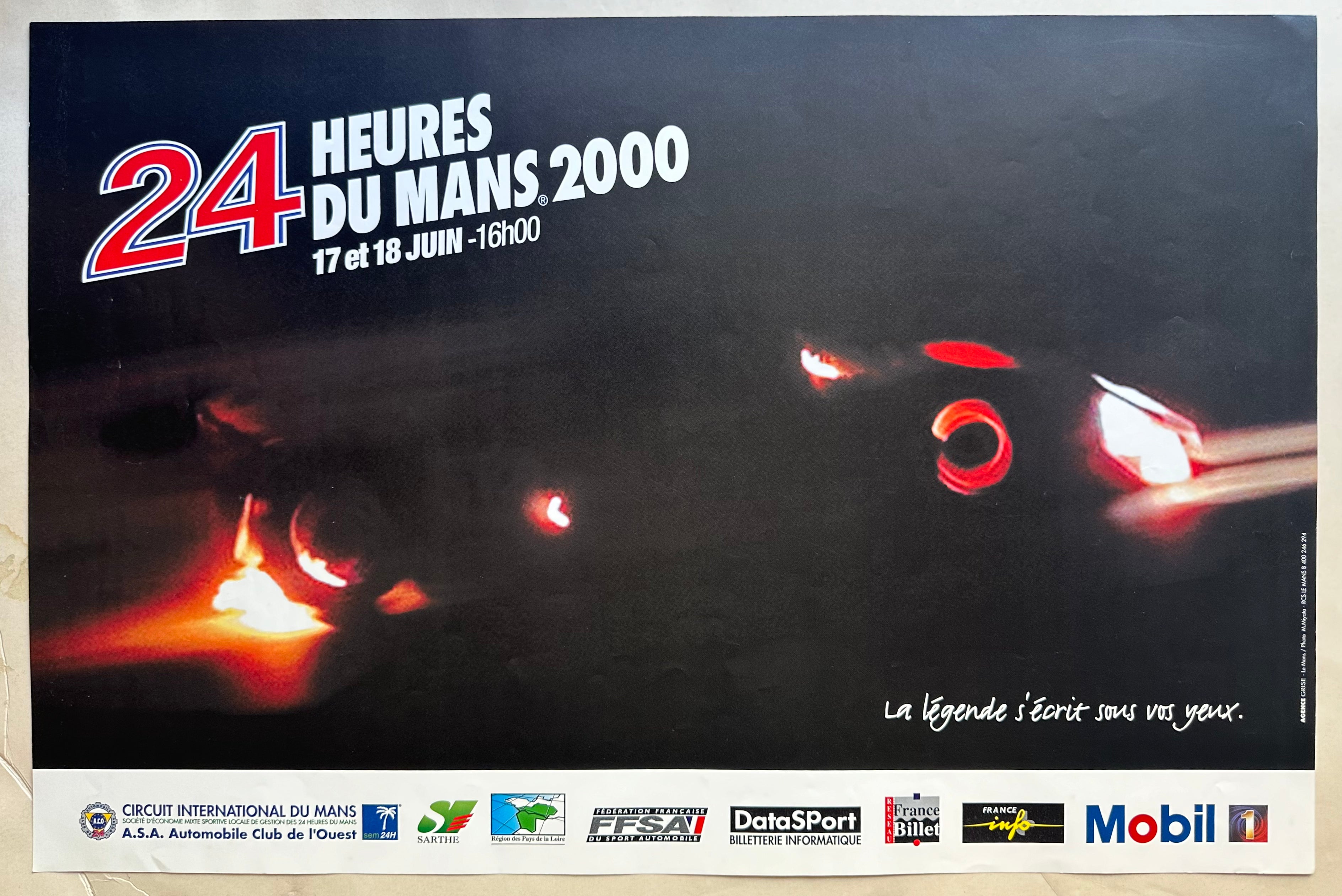 24 Heures Du Mans 2000 Poster