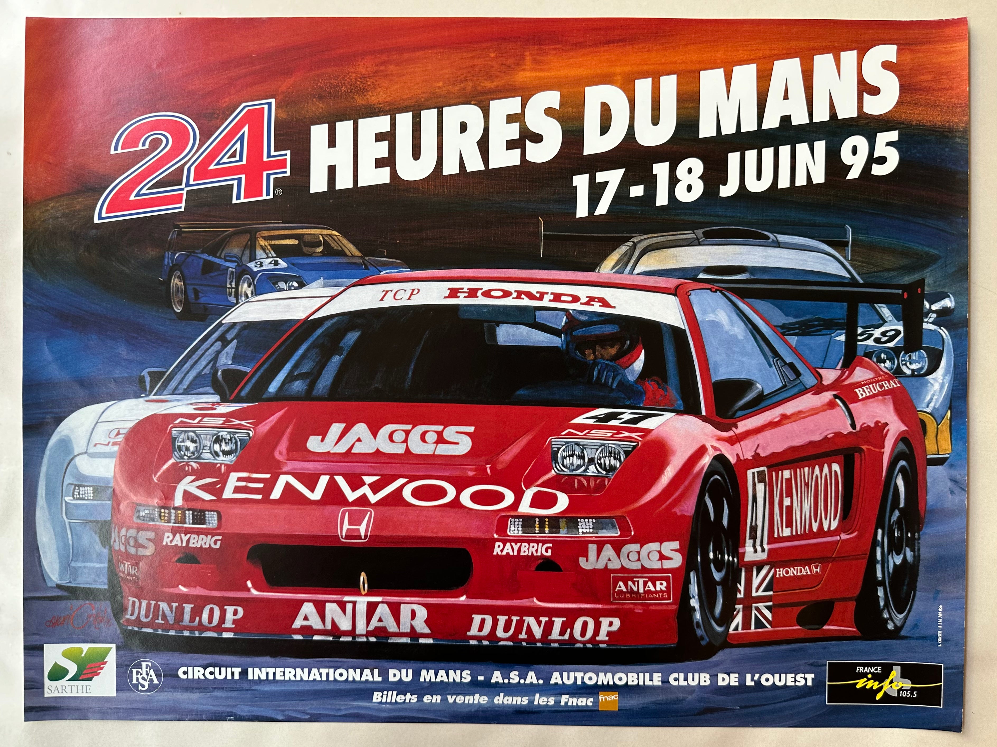 24 Heures Du Mans 1995 Poster #2