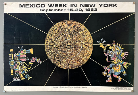 Link to  Mexico Week in New York PosterUSA, 1963  Product