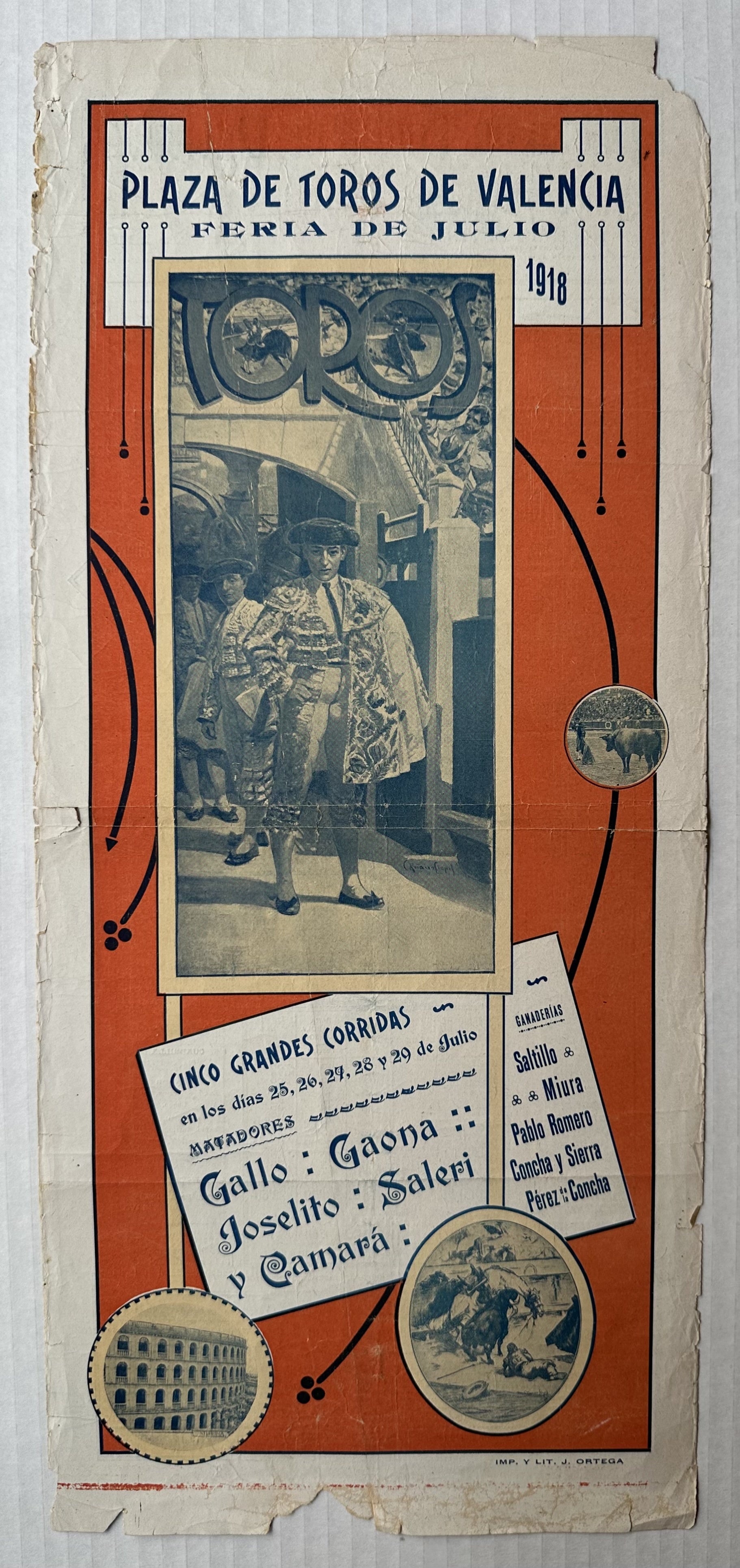 Plaza de Toros de Valencia Feria de Julio