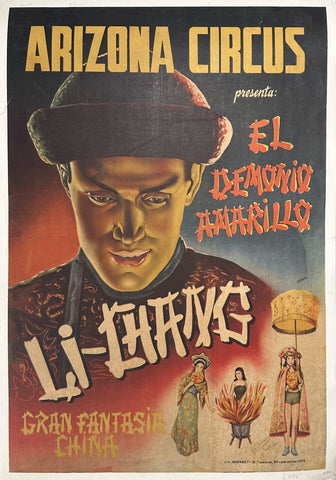 Link to Arizona Circus presenta: El Demonio Amarillo, Li-Chang Gran Fantasia ChinaSpain, 1959 Product