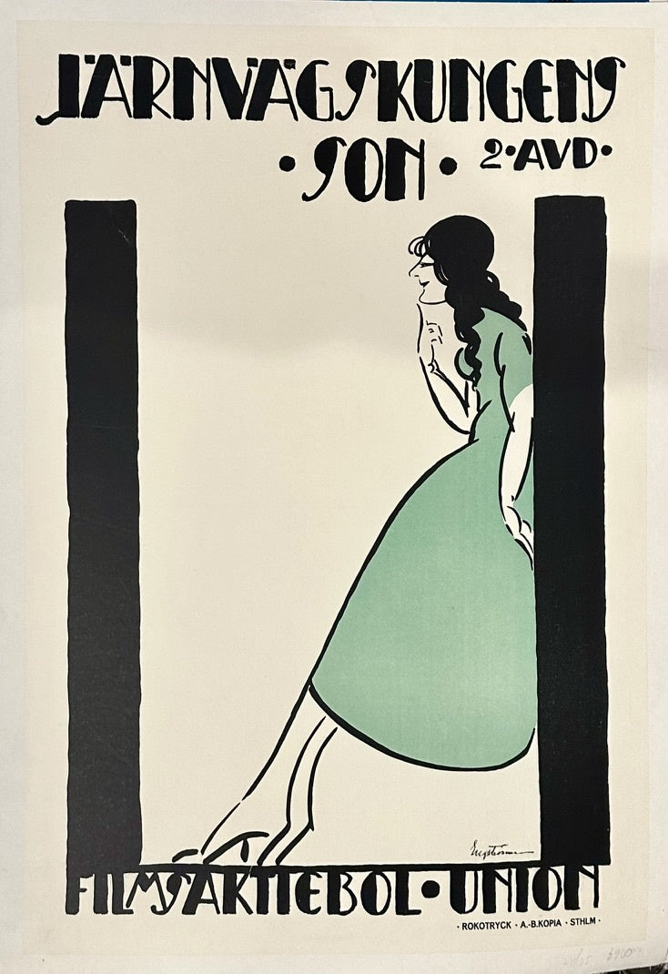Hjalmar Hagström was a Swedish graphic designer and illustrator known for his poster art, particularly in the early 20th century.