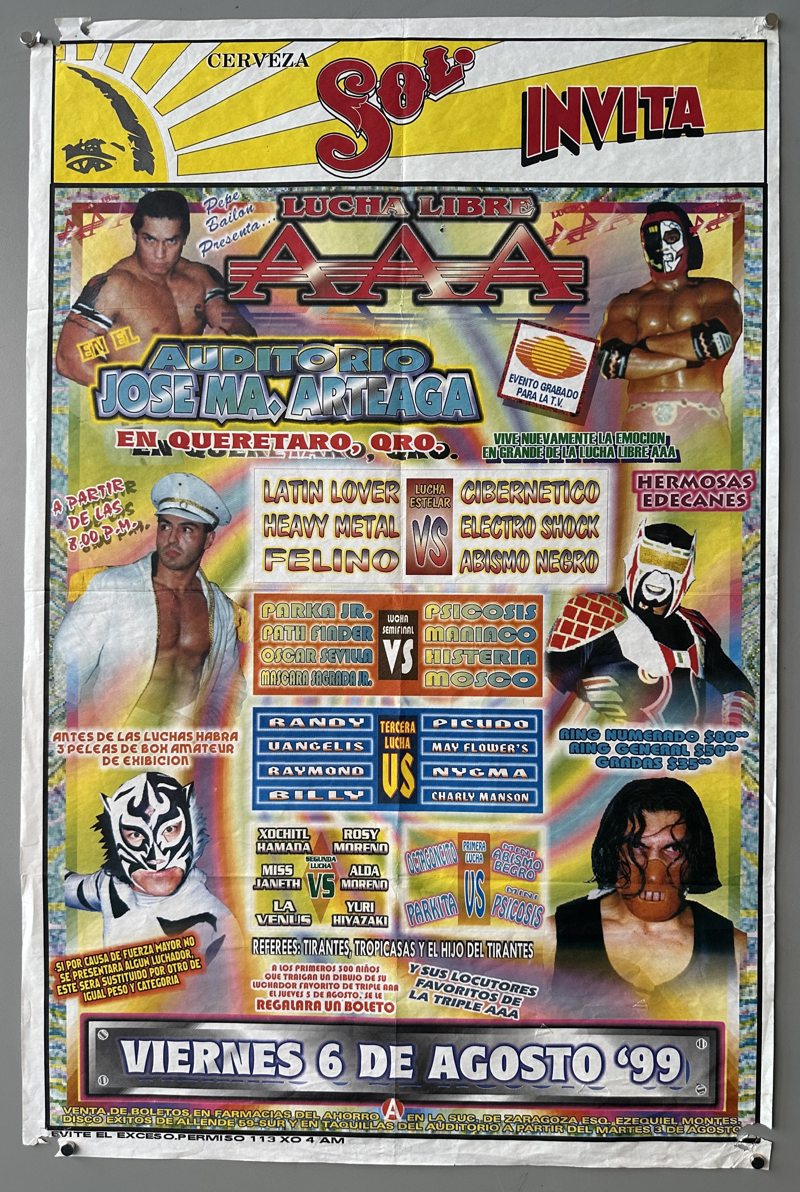 Lucha Libre AAA Poster