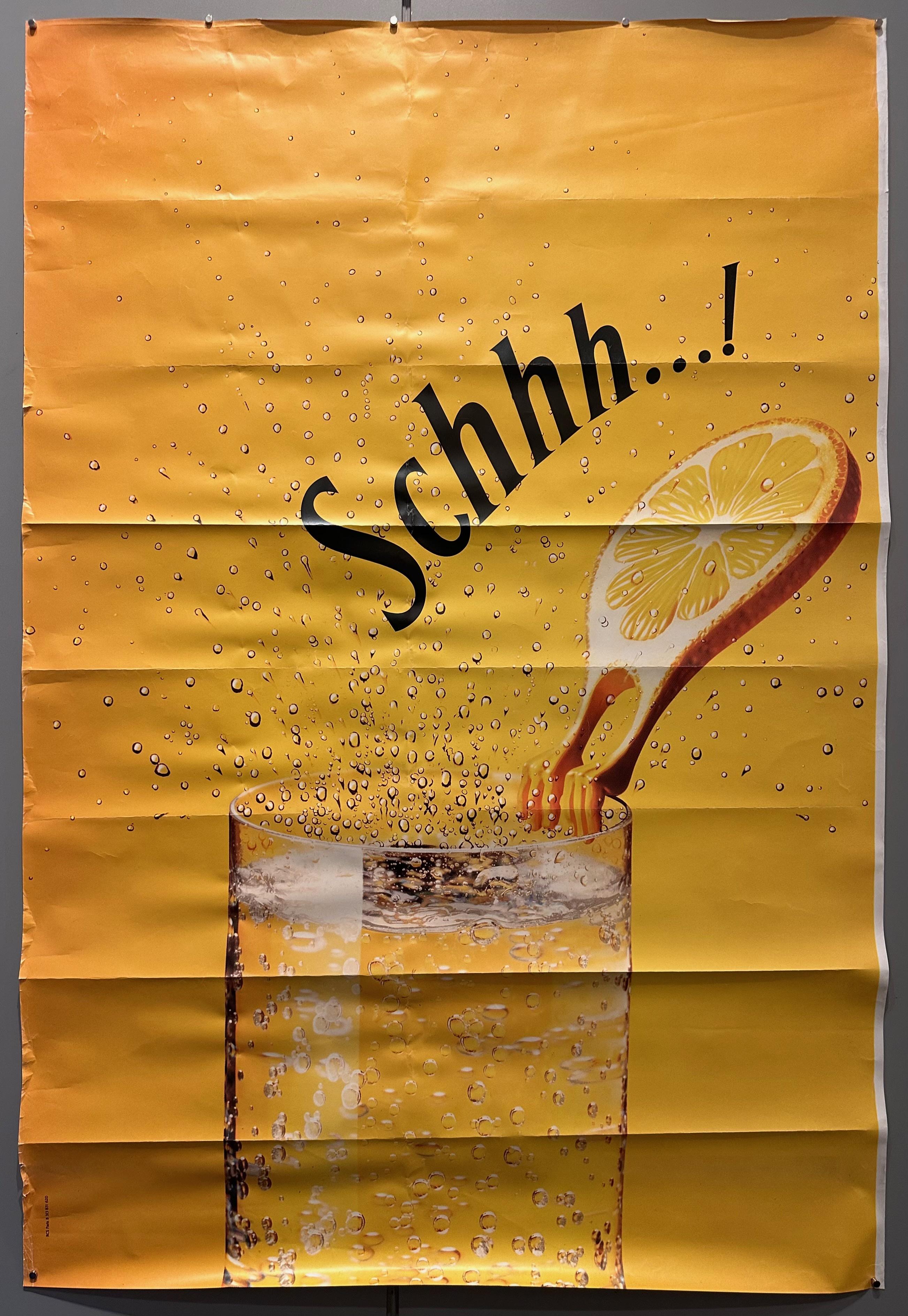 Schweppes Lemon Poster