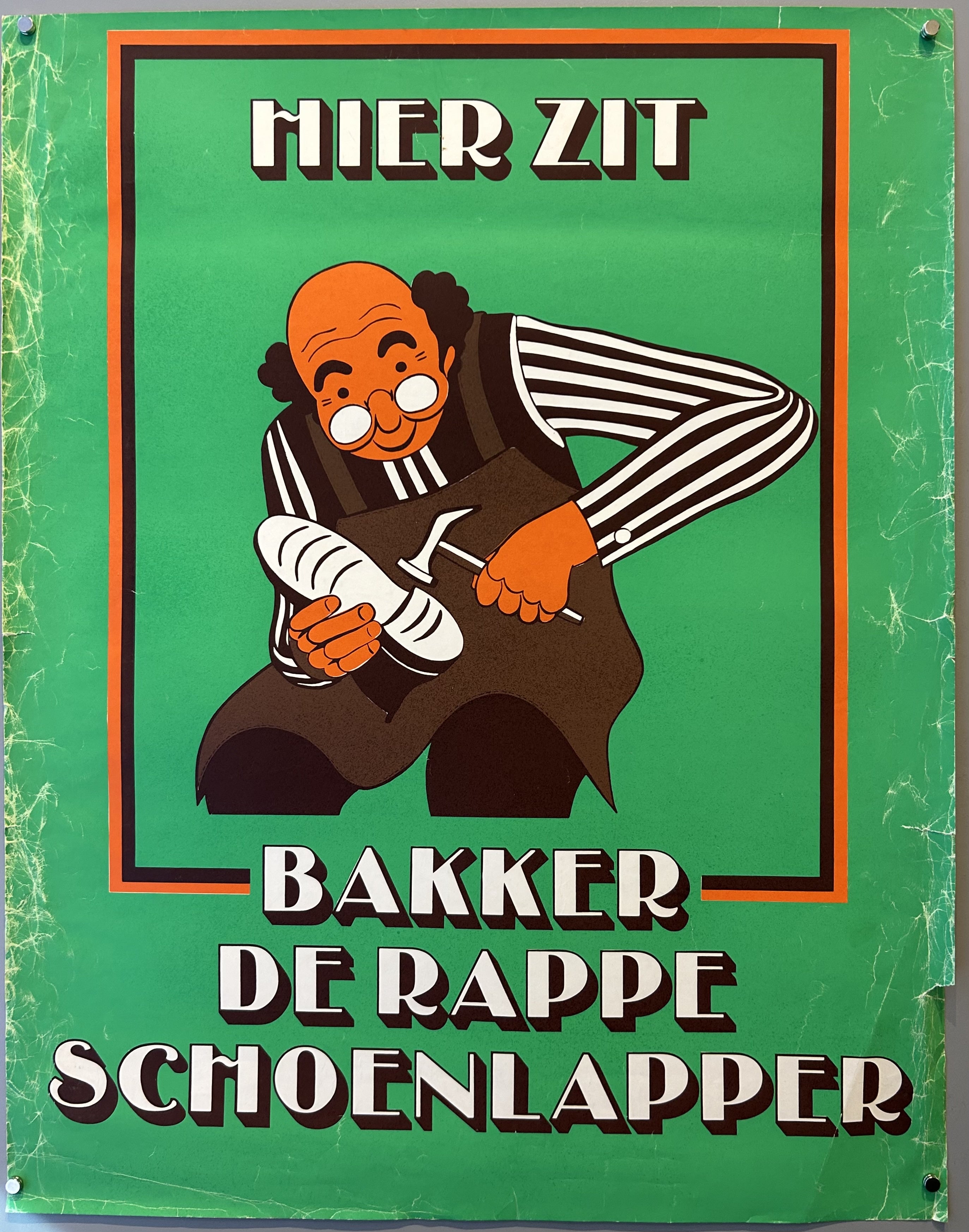 Hier Zit Bakker de Rappe Schoenlapper