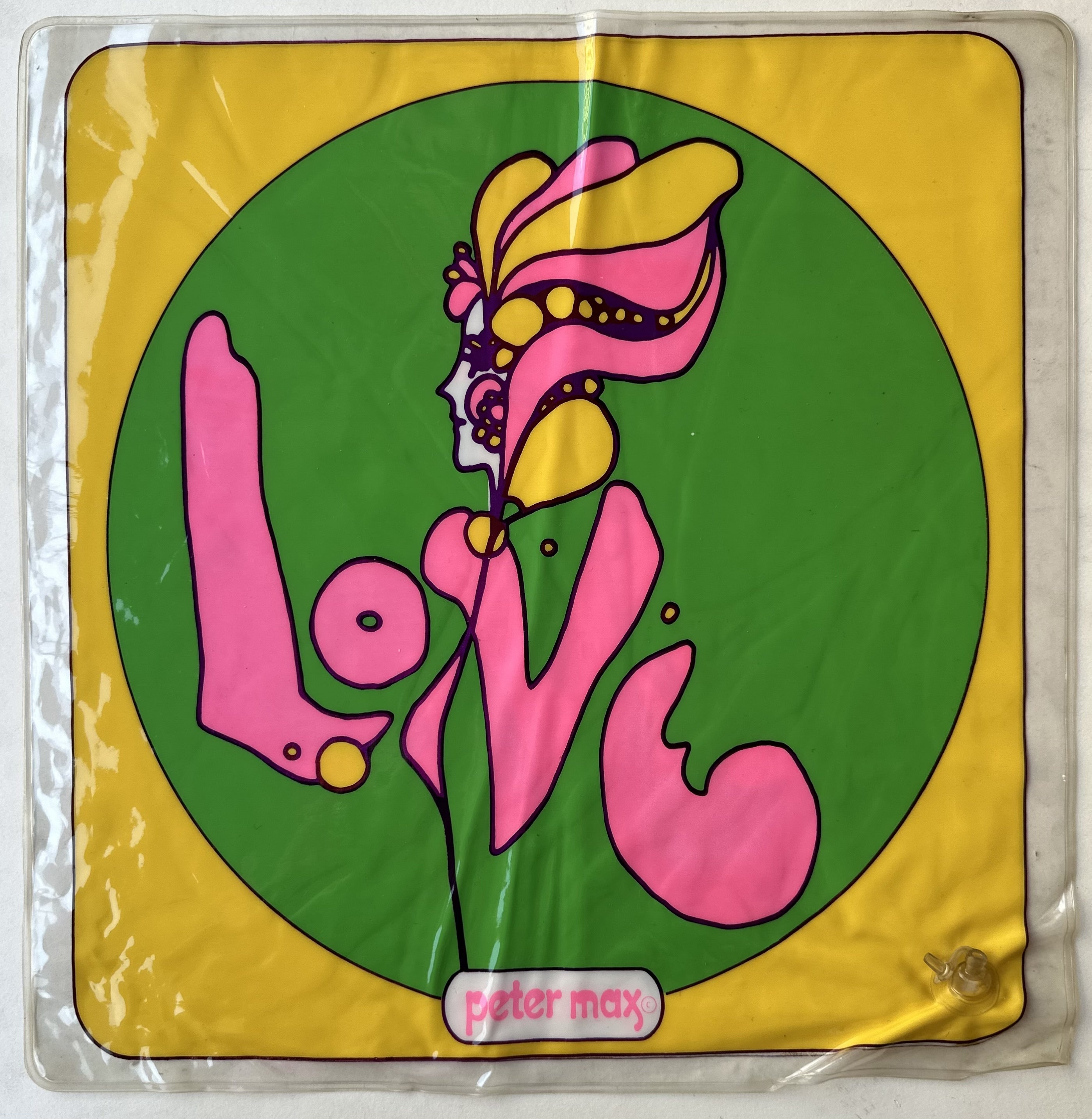 Peter Max Inflatable Pillow #1