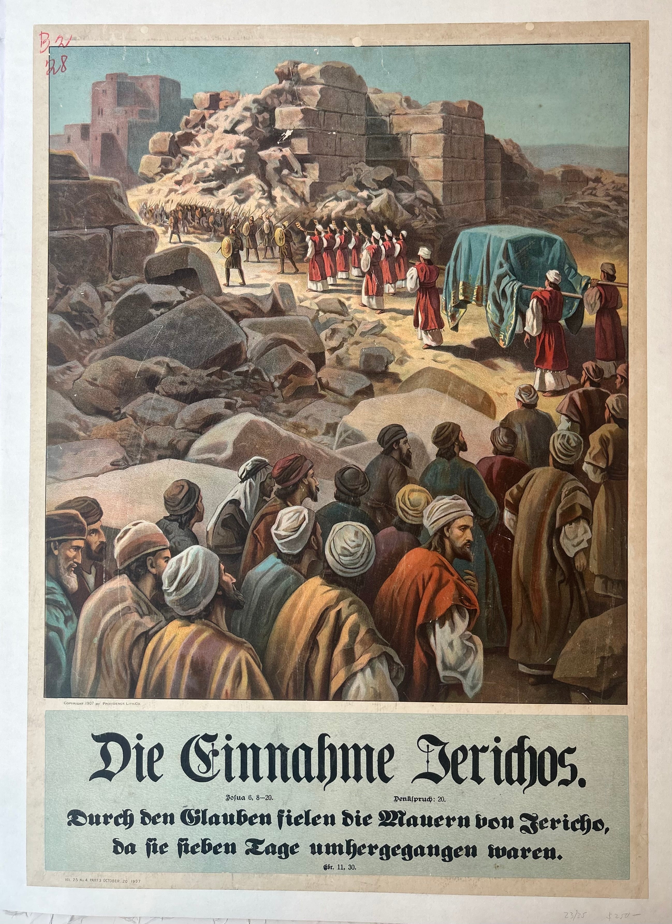 Die Ginnahme Jerichos Poster ✓