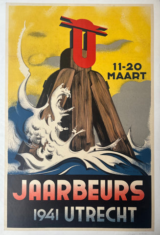 Link to  Jaarbeurs Utrecht Poster ✓The Netherlands, 1941  Product