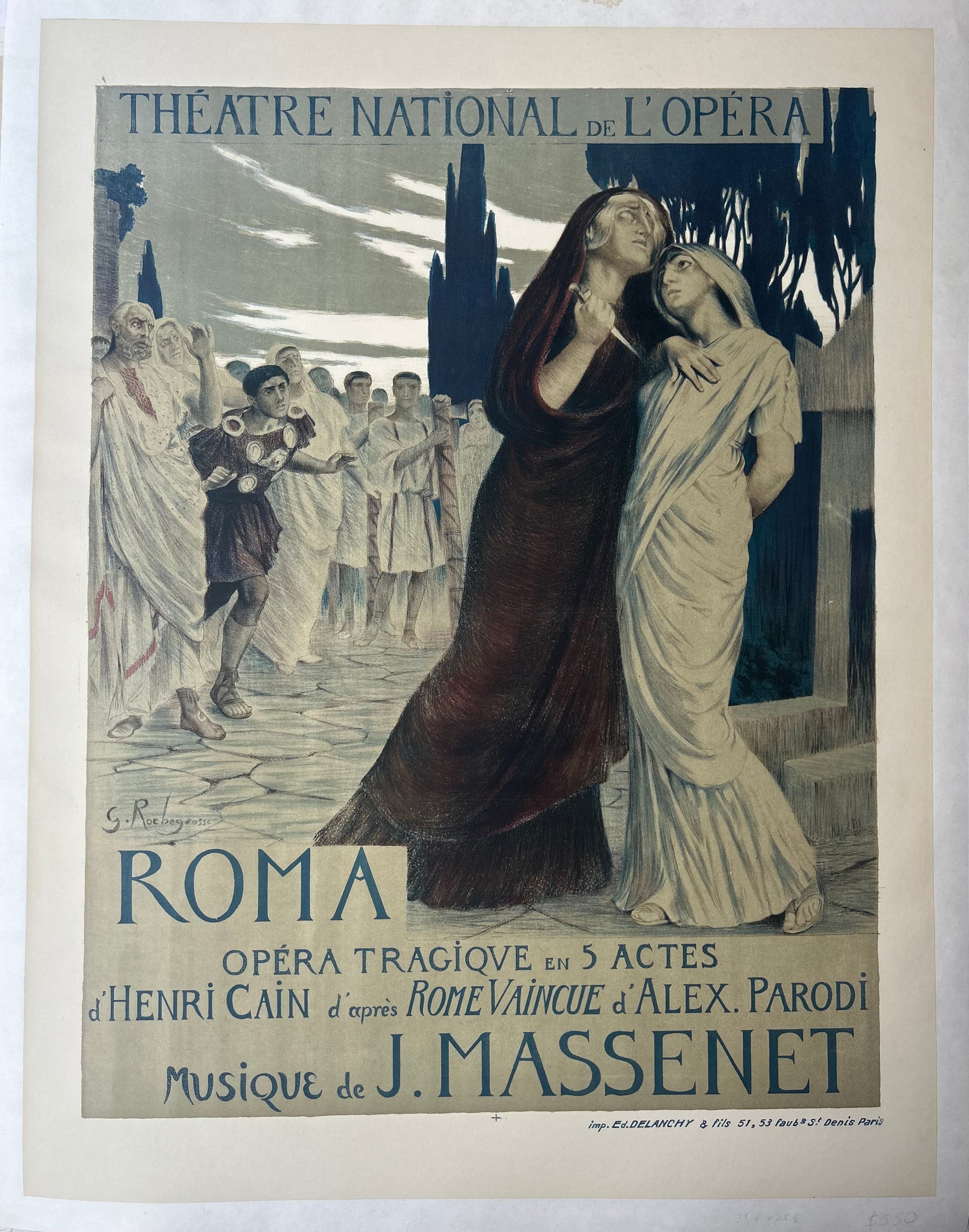 Roma Theater Poster ✓