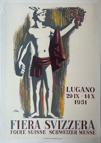 Link to  Fiera Svizzera Poster ✓Switzerland, 1951  Product