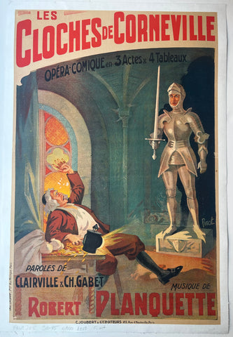 Link to  Les Cloches de Corneville Poster ✓Finot  Product
