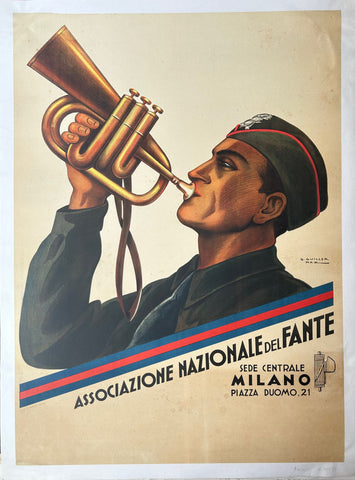 Link to  Associazione Nazionale del Fante PosterItaly, c. 1919  Product
