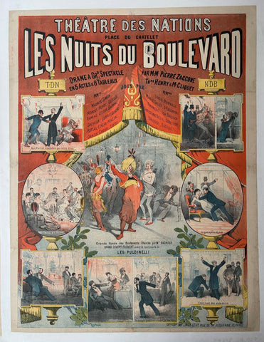 Link to  Les Nuits du Boulevard PosterFrance, c. 1900  Product