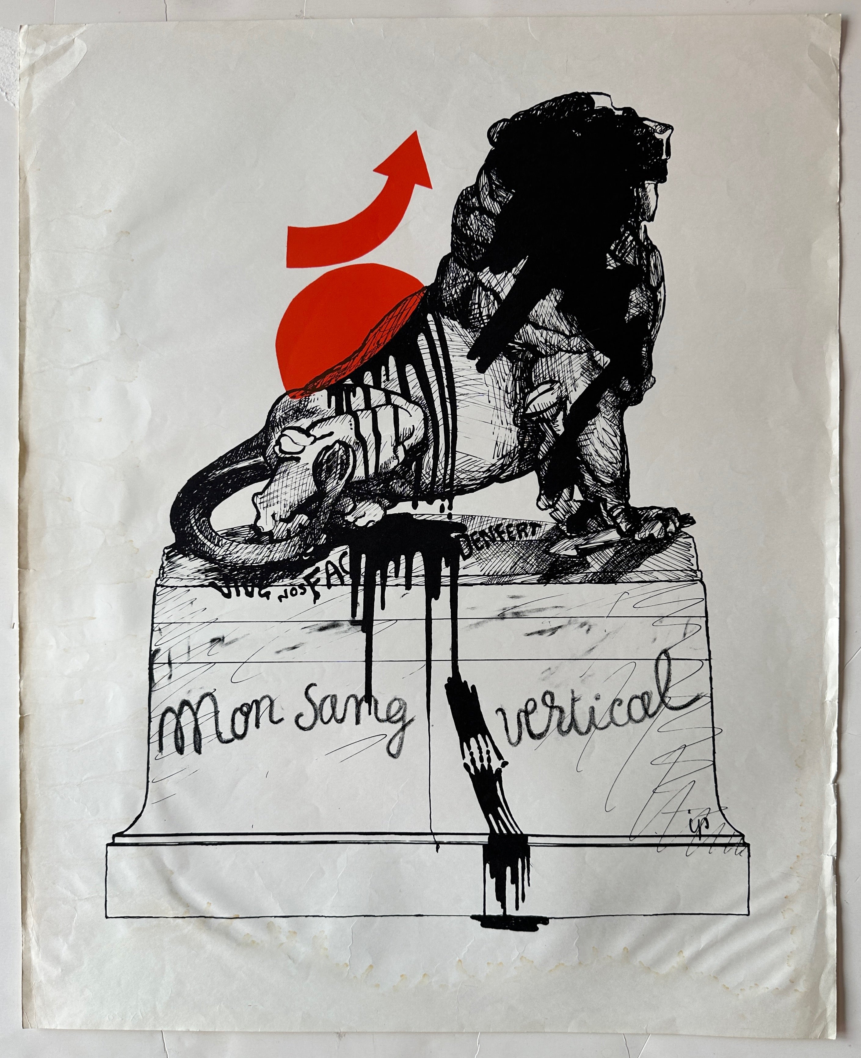 Mon Sang Vertical Poster
