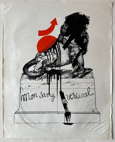 Link to  Mon Sang Vertical PosterFrance 1968  Product